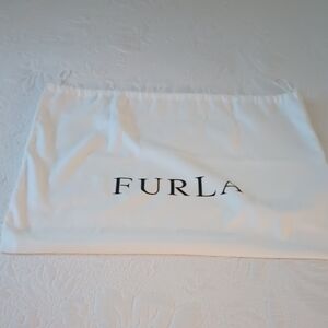 Furla Branded Classic White Large Storage Bag Quiet Luxury